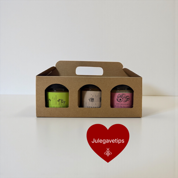 Gavepakke 3x 250g honning