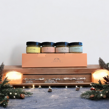 Gavepakke 4 x 125g honning